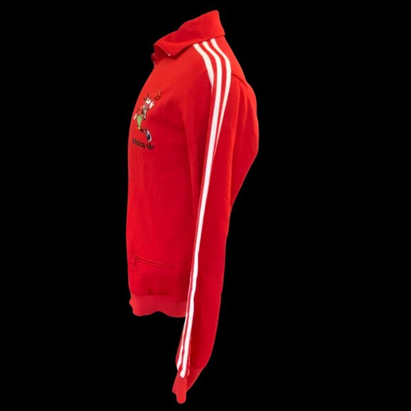 Adidas Disney Goofy Vintage Track Suit Top Sz M 2005 - Picture 2 of 7